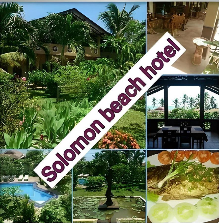 Solomon Beach Hotel Marawila Bagian luar foto